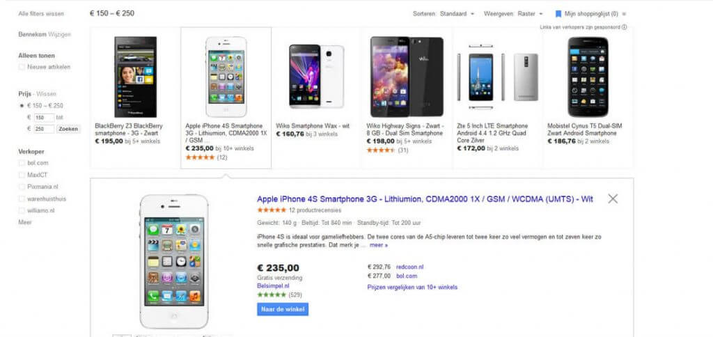 Verhoog uw omzet met Google Shopping