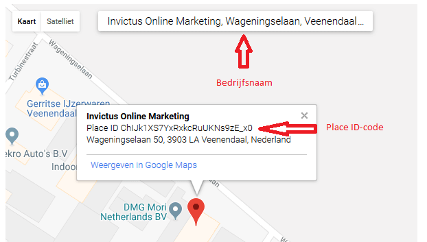 URL maken en versturen naar klanten om een Google recensie te ontvangen