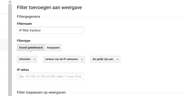 In 2 eenvoudige stappen jouw IP-adres uitsluiten in Google Analytics