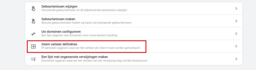 IP-adres uitsluiten in Google Analytics 4