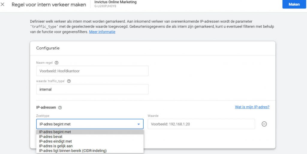 IP-adres uitsluiten in Google Analytics 4