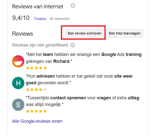 Wat zijn Google reviews en waarom zijn ze belangrijk?