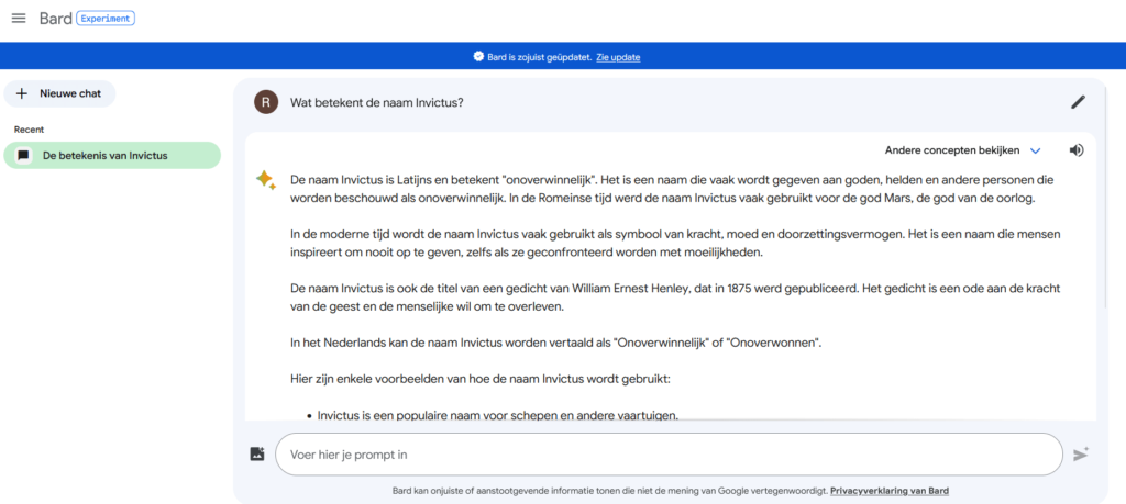 Google Bard: de AI-tool van Google